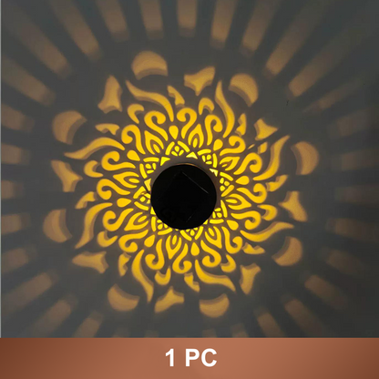 📢📢57% OFF !!!⏰Solar-Powered Mandala Projector Light