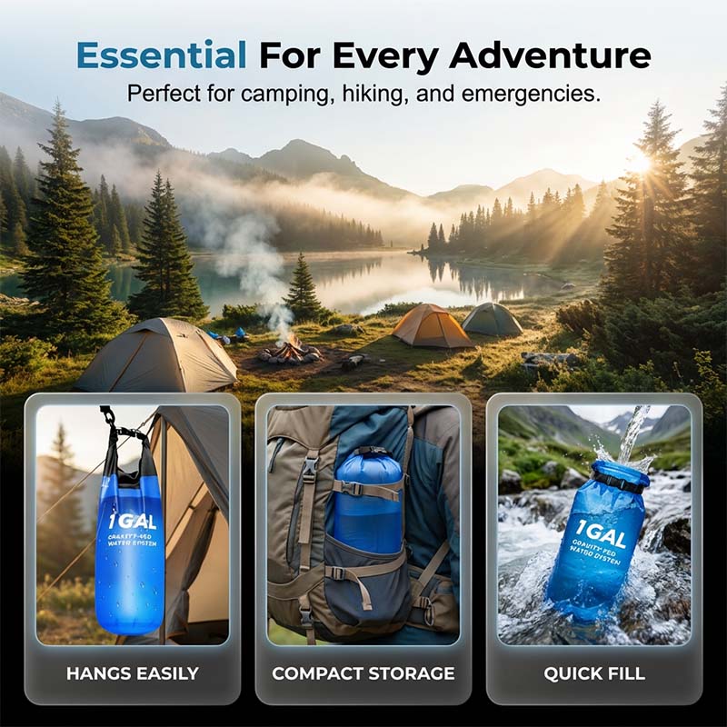 🔥Hot Deals-Portable Gravity Water Filter System