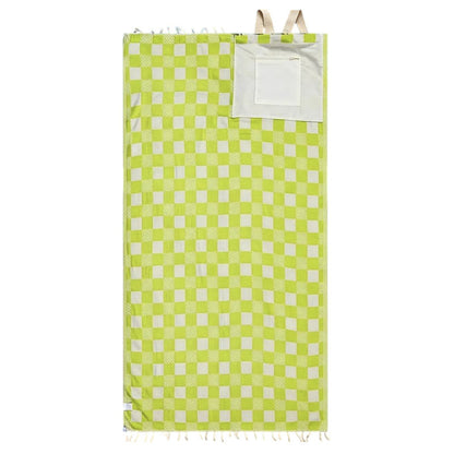 2-in-1 Convertible Beach Towel & Drawstring Backpack